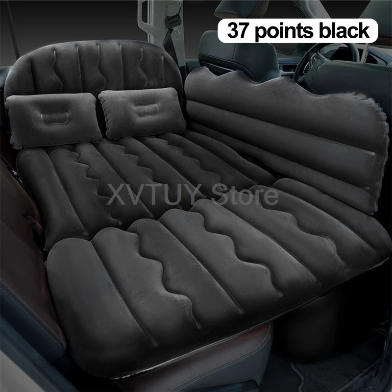 Universal Car Air Inflatable Travel Mattress Back Seat Multi Functional Sofa with Pillows Portable Inflatable Camping Mattress