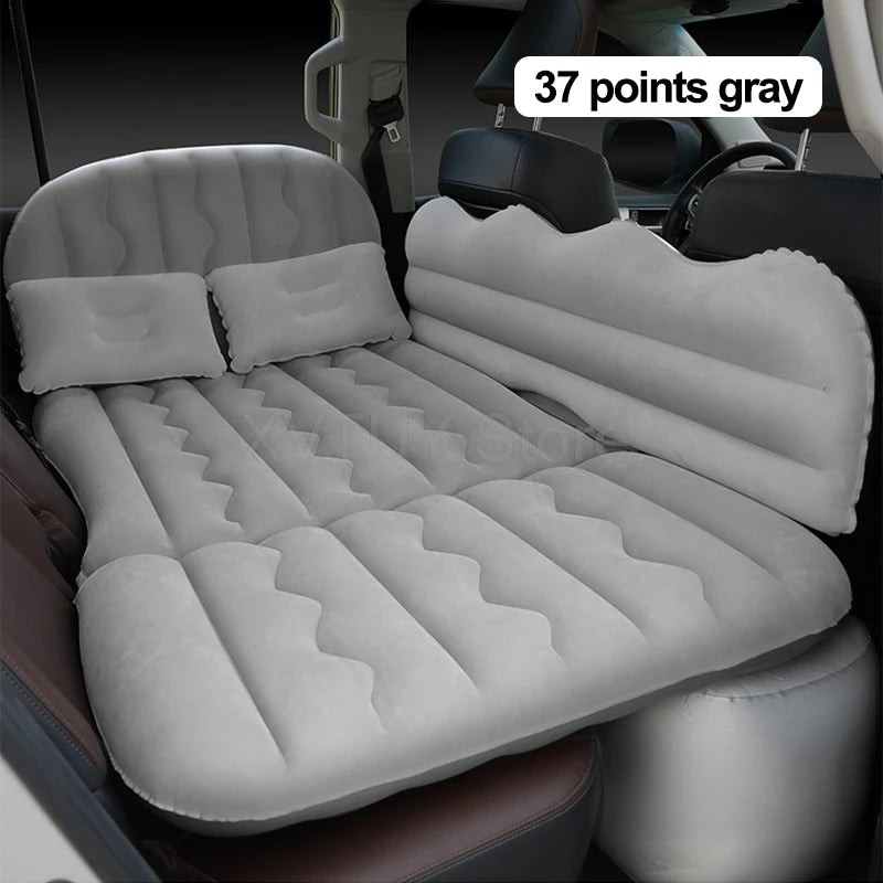 Universal Car Air Inflatable Travel Mattress Back Seat Multi Functional Sofa with Pillows Portable Inflatable Camping Mattress