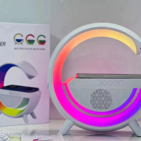 Led Wireless Charger Speaker