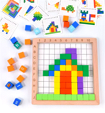 Multiplication Wooden Board Game